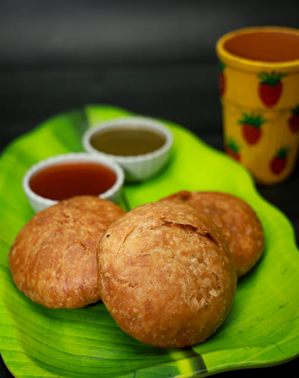 Khasta kachori — our photo Khasta dal kachori at Noida Sweets and Bakers